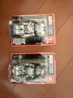 happyくじ　マーベル　ベアブリック フィギュア 2体セット