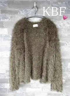 【美品】KBF フリンジカーディガン