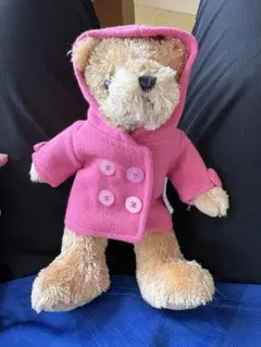 LEXUSフード付きピンクのぬいぐるみ