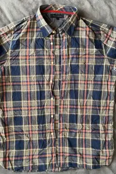 TOMMY HILFIGER チェックシャツ　XL