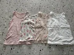 UNIQLO タンクトップ4枚セット サイズ100
