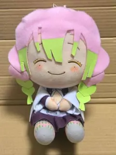 【鬼滅の刃】恋柱　恋の呼吸　甘露寺蜜璃　でっかいぽふっとぬいぐるみ　マスコット