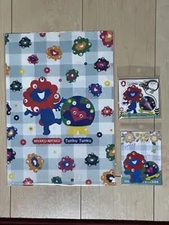 ミャクミャク　トゥンクトゥンク　コラボ商品　3点セット
