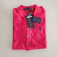 Ralph Lauren The Skinny Polo 半袖ポロシャツ ピンク