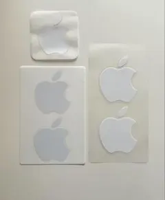 【未使用】　Apple ロゴ　リンゴ　シール　5枚まとめ売り　純正品　ステッカー