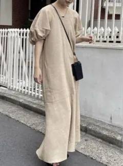 CAPRICIEUX LE'MAGE パフマーメイドワンピース