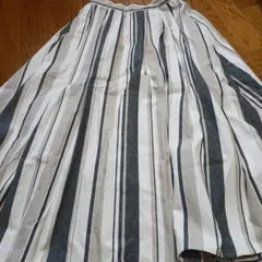 ✴ストライプ ロングスカート