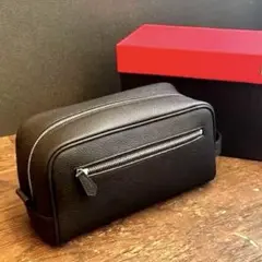 未使用】本革ポーチ BONAVENTURA ボナベンチュラ BPOT3 BK - メルカリ