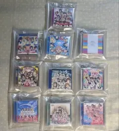 18個 全9種 ハート型缶バッジ ラブライブ サンシャイン モーリー