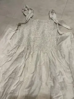 キャミワンピース 白