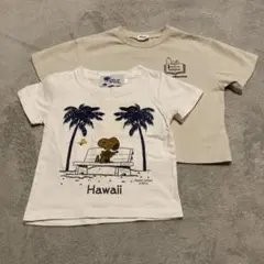 スヌーピー半袖Tシャツ 2着セット