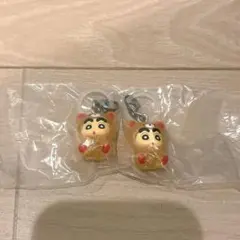 クレヨンしんちゃん　みんなでくまパジャマ　めじるしアクセサリー