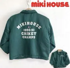 レア　MIKIHOUSE ミキハウス　レトロ　コーチジャケット　ボアブルゾン