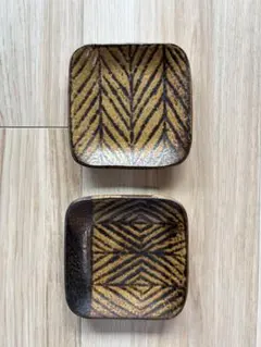 城進 角皿2枚 Bセットのサムネイル