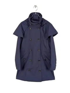 ノースフェイス HYVENT レディース トレンチコート ネイビー XS