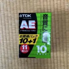 カセットテープ TDK AE10x11G 22巻セット