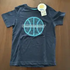 ★新品・未使用★ キッズ　半袖Tシャツ　紺　120