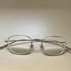 JINS オールチタニウム ゴールド 度入り