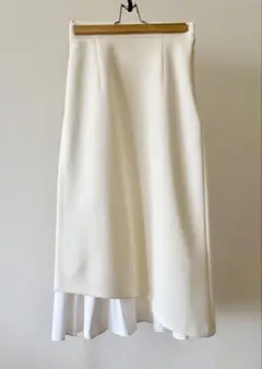deres デレス　hide&seek skirt ホワイト　サイズ1