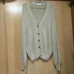 earth music&ecology ニットカーディガン