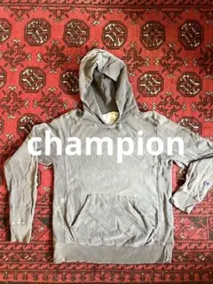 Champion Reverse Weave パーカー S ダークグレー