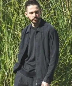 T/R POWDER CLOTH / ZIP UP SHIRT JACKET