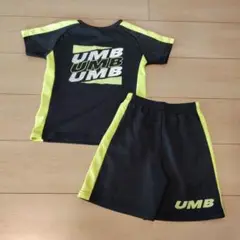 UMBRO Tシャツ・ショートパンツセット 黒・黄