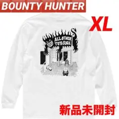 BOUNTY HUNTER スカル君ロンT ホワイト XL 新品未開封のサムネイル