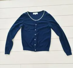 Ropé Picnic ネイビー 長袖カーディガン 38