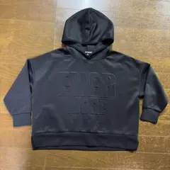 EVER MORE キッズ パーカー ブラック