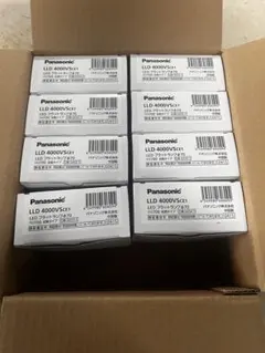 Panasonic LEDフラットランプ LLD4000VSCE1 8個セット