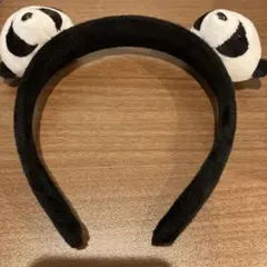 パンダ ぬいぐるみ カチューシャのサムネイル