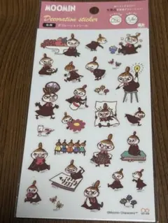 MOOMIN リトルミイ 布用デコレーションシールのサムネイル