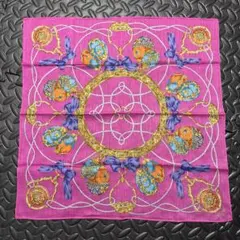 CELINE ピンク ハンカチ