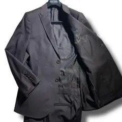 【美品】GUCCI グッチ メンズスーツ セットアップ 50R チャコールグレー