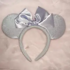 ディズニー カチューシャ ミニー ブルー