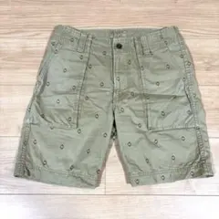 S*a様 パープルアンドイエロー ハーフパンツ　ショートパンツ　ベージュのサムネイル