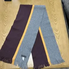 コムサデモード　メンズ　ストライプマフラー