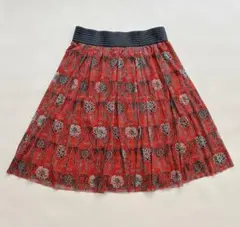 美品　VIVIENNE TAM ヴィヴィアンタム パワーネット　スカート　花柄のサムネイル