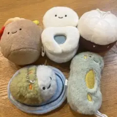 にっこりーノ　カプセルトイ　ぬいぐるみセット
