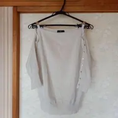 INED イネド オフショルニット トップス