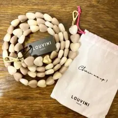 LOUVINI スマートフォンチェーン　CUORE　BEIGE-TAUPE