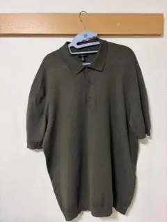 超美品】H&M レギュラーフィット ファインニットポロシャツ Lのサムネイル