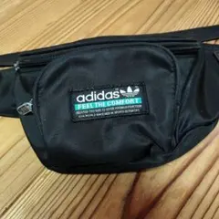 adidas ボディバッグ ウエストポーチ ブラック