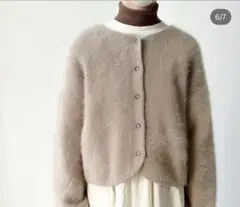 美品　オオカミとフクロウ　オオカミと消えそうな星のルートラ　カーディガン モヘア 美品 オオカミとフクロウ オオカミと消えそうな星のルートラ