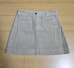 PAUL&JOHE sister コーデュロイ ベージュ ミニスカート