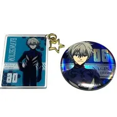 エヴァンゲリオン 缶バッジ セット 渚カヲル Evangelion Kaworu