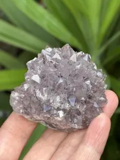 ブラジル産フラワーアメジスト　140g スタラクタイト　カコクセナイトイン