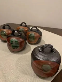 蓋付き小鉢・茶碗蒸し用食器　5セット