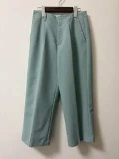 green label relaxing ミントグリーン パンツ